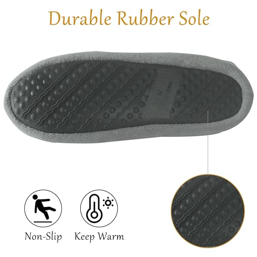 Slipper Boots for Women Non-Slip Warm Plush Lining House Shoes Coral Velvet Indoor Winter Bootie Slippers4