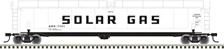 Atlas O Scale 33,000-Gallon Tank Car (3-Rail) Solar Gas (White/Black) #17083