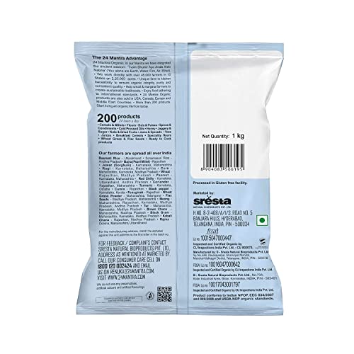 Image of 24 Mantra Organic Ragi Flour, 1kg