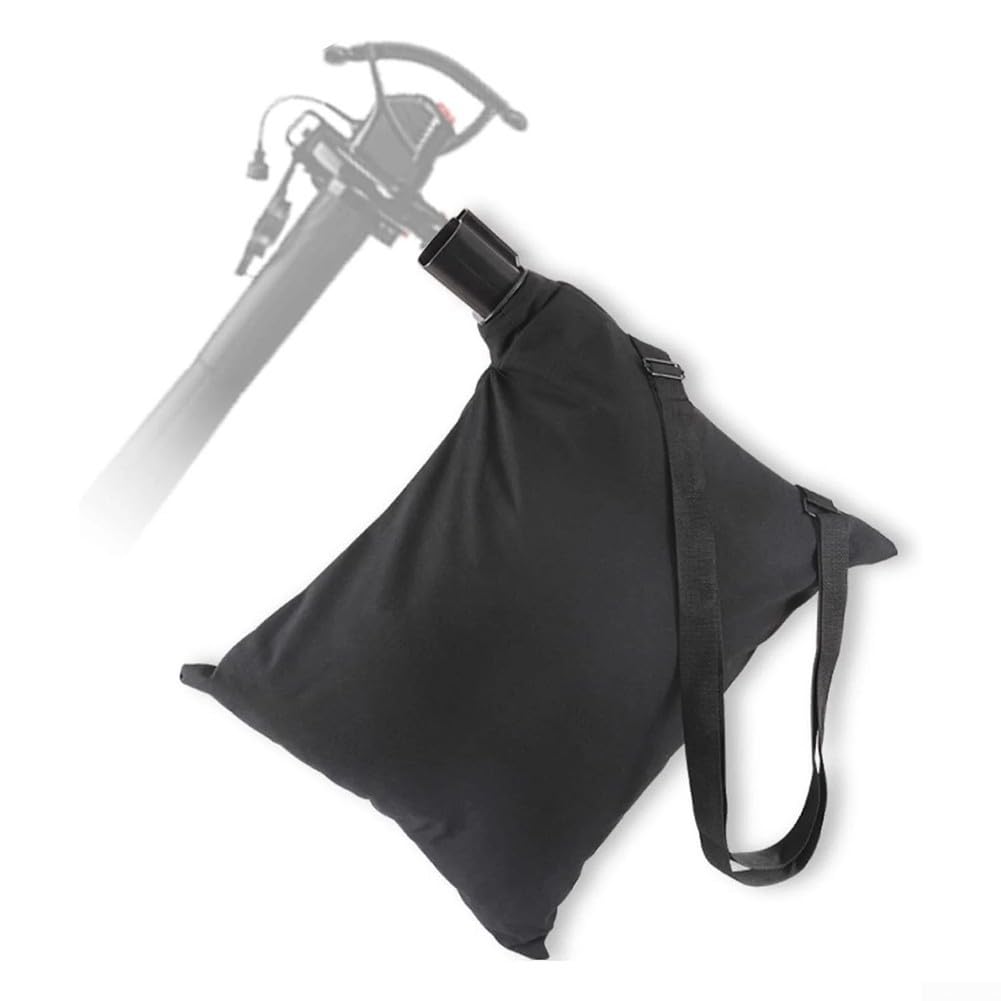 Sacchetto sottovuoto di ricambio per soffiatore fogliame 5140125-95 per Black And Decker BV3100 BV2900, sacco di raccolta a spalla in poliestere per una pulizia efficiente dei detriti