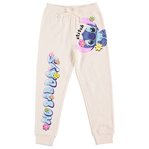 Disney Lilo & Stitch Clothing Set, Sweatshirt Hoodie And Jogger, 2-Piece Outfit Set - Girls Sizes 4-16 Ivory #TOP1