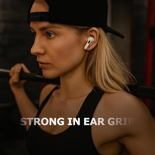 Image of Memory Foam Ear Tips for AirPods Pro 1st & 2nd Generation with 3-in-1 Cleaning Kit - Noise Cancelling Replacement Eartips, Comfortable Fit, No Silicone Pain, Fits in Charging Case, Black