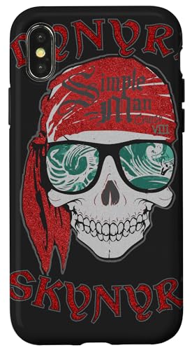 Lynyrd Skynyrd �X�J���X�e���V�� �V���v���}�� �C�� ���g�� ���b�N �X�}�z�P�[�X iPhone X/XS �p