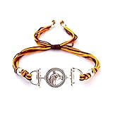  Bracelet personnalisé TETE de CHEVAL. AU GALOP. MORS À CHEVAL. CRINS. CAVALIER. ÉQUITATION cordon satin couleur aux choix; création sur mesure; Handmade
