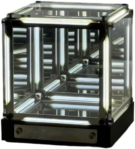 Infinite Space Abyss Lamp, 4D Tesseract Cube Infinite Space Abyss...