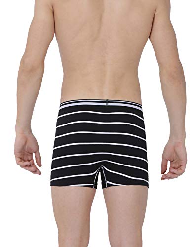 Image of Levi's 006 Striped Trunk for Men with Contoured Double Pouch, Tag Free Comfort & Smartskin Technology