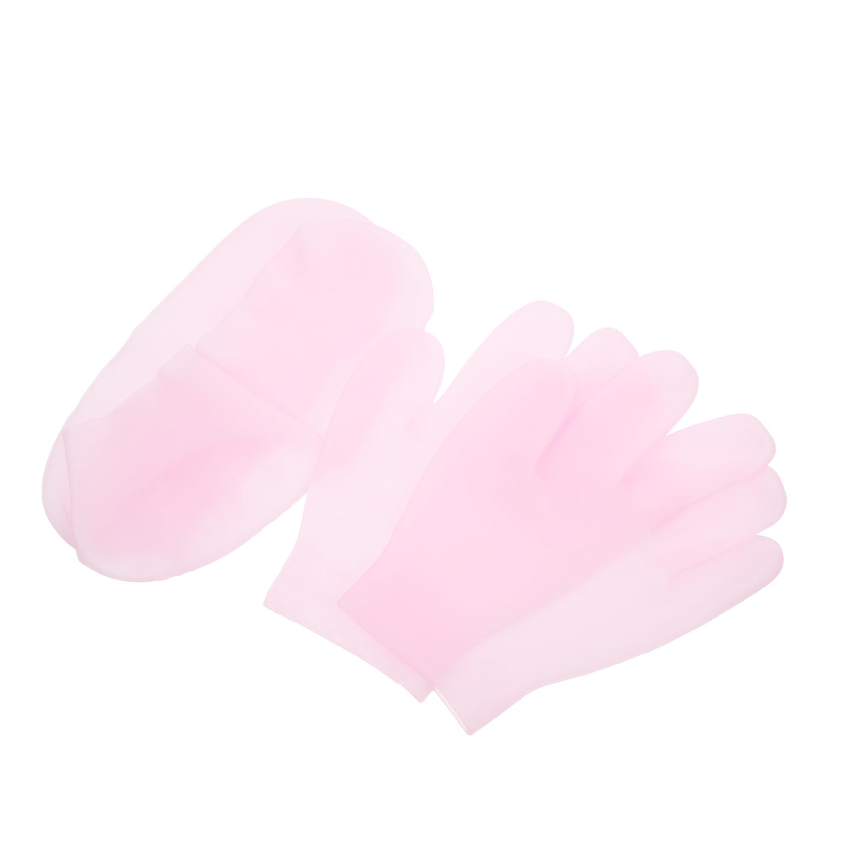 Beavorty Moisturizing Foot Socks Hand Gloves Set Gel Spa Socks Antislip Bottom Elastic Work Gloves Liners for Men Women