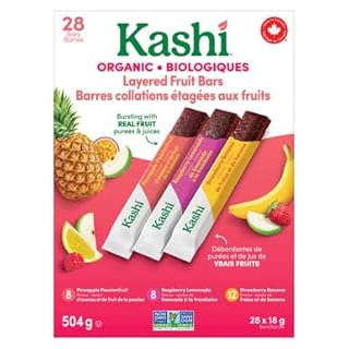 Kashi Organic Layered Fruit Bars, 28 bars × 18 grams