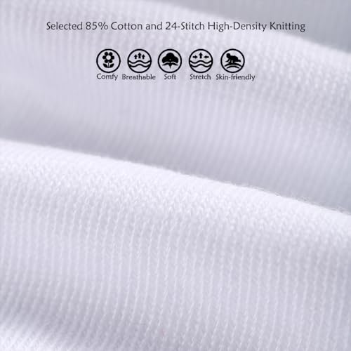 Dicry Women's Ruffle Socks Cotton Frilly Ankle Lace with Box2