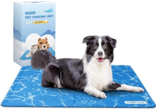 Tappetino Refrigerante Per Cani E Gatti - 65x50cm, In Gel Non Tossico, Senza Acqua O Elettricit&agrave;, Per Estate