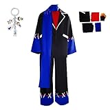 ToouYoor Game Under Tale Cosplay Sans Costume Error Sans Costume Jacket Anime Cosplay Outfits Man HAlloween Party Uniform(black,m)