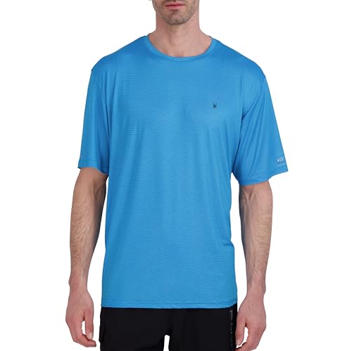 Camiseta de protección Spyder Heather para hombre y surf