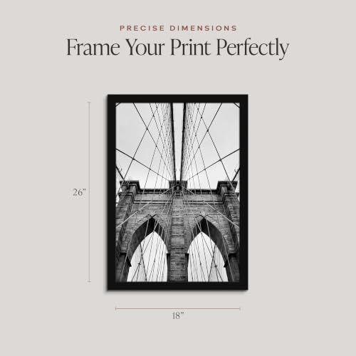 Image of Americanflat 18x26 Poster Frame - Engineered Wood - Black
