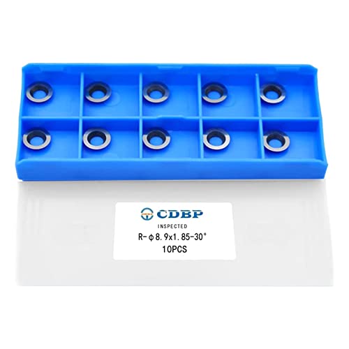 8 Plaquitas de 9 mm Torneados 8 9 85 mm Plaquitas Tornos para trabajar la madera
