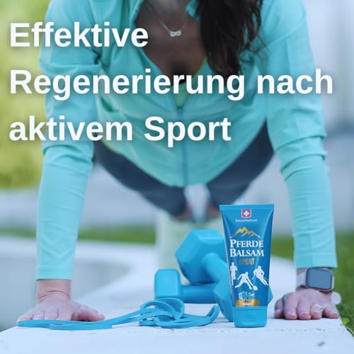 SwissMedicus Pferdebalsam Sport, Massagegel mit Magnesium Komplex, 200 ml – Ansicht 2
