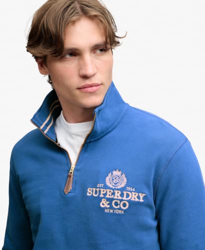 Sweatshirt demi zip Superdry Company - vue 4