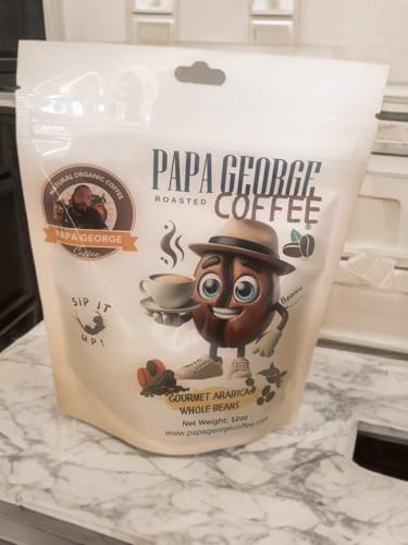 Papa George Gourmet Café Arábica en Grano 12 oz miniatura 3