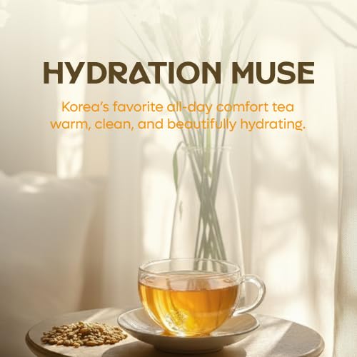 DALAMHARI Barley Tea Bags | 30T | Korean Roasted Barley Tea for Clean Hydration & Natural Glow | Caffeine-Free, Toasty & Gentle | Cold Brew Tea or Hot Tea | Daily Wellness Hydration Ritual — view 3