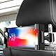 Retoo Tablet Halterung Auto Tablethalterungen KFZ Tablet Halter Kopfstütze Universal 360° Ausziehbare für Smartphone Tablet 4,7-12,9 Zoll Kopfstützenhalterung Schwarz