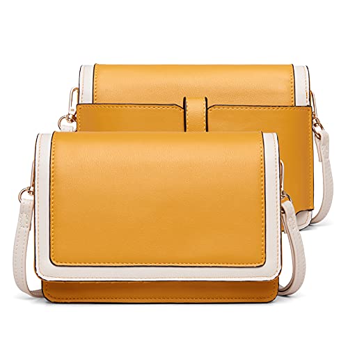 Femmes Sacs à bandoulière Cuir Petit Sac à Main Dame Pochette Portefeuille Téléphone Portable Cover