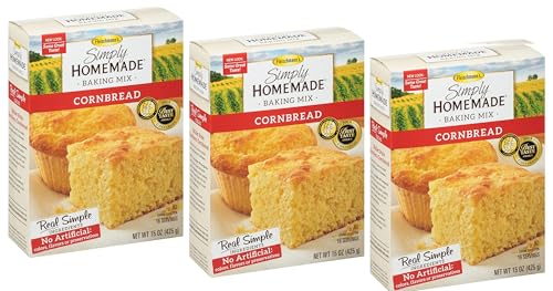 (3 pack) Generic Simply Homemade Corn Bread Baking Mix, 15 oz