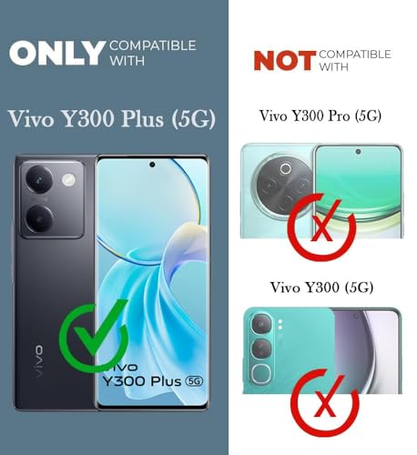 Image of Jkobi Back Cover Case for Vivo Y300 Plus (Matte Finish Silicone with Inside Fiber Cloth)