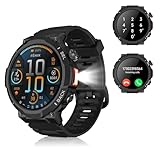 【Boîtier Métallique Robuste & Style Mécanique】 La montre connectee combine un boîtier solide en alliage de zinc et un design inspiré des montres mécaniques avec plusieurs boutons pratiques. Elle associe robustesse et élégance, convenant aux activités sportives, aux sorties quotidiennes comme aux occasions professionnelles. Son style affirmé et sa conception durable en font un accessoire connecté polyvalent et fiable.