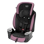 Evenflo Maestro Sport Convertible Booster Car Seat, Forward Facing, High Back, 5-Point Harness, For Kids 2 to 8 Years Old, Whitney Pink