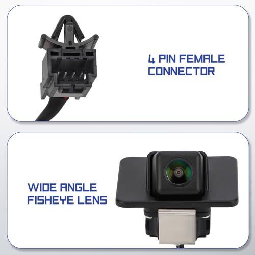 Image of 95760-2T101 Backup Camera Rear View Camera Compatible with 2011 2012 2013 Kia Optima, Park Assist Camera Replaces# 95760-2T001 95760-2T002