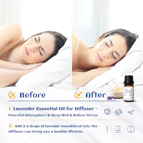 HIQILI Lavender Essential Oil - 100% Pure Undiluted, for Aromatherapy Diffuser at Room & Office, Relax Mind and Better Sleep | 10ML - Image 3