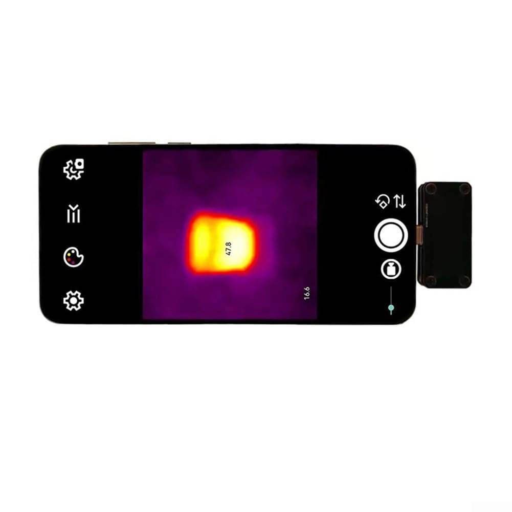 TIOP01 Wärmebildkamera, 32x32 Pixel, externe Wärmebildkamera für Android Typ-C