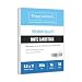 White Card Stock Paper | 8 ½ x 11 Inches | Letter (US) Paper Size | 50 Sheets Per Pack | 80lb Cover Smooth (216gsm)