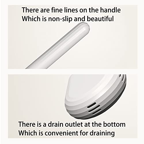 Image of Toilet Brushs-Silicone Toilet Brush with Non-Slip Long Handle Cleaner Brush, Bathroom Toilet Brush Holder Set,Silicone Brush Head Easily Clean Dead Corners, Wall Mounting