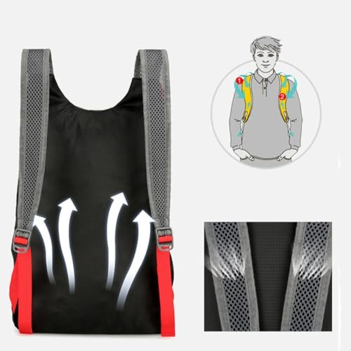 Mochila de senderismo ligera para camping y deporte miniatura 5