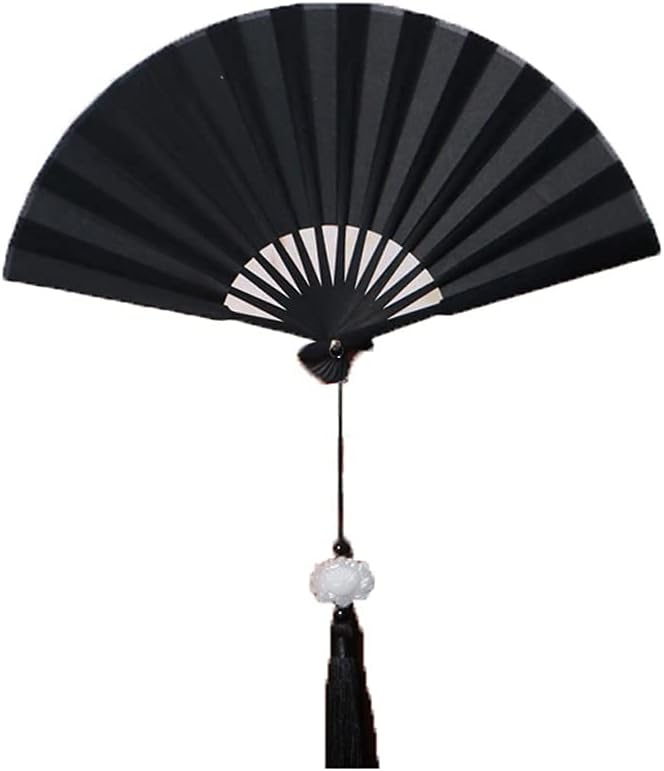 Folding Folding Fan Large Folding Fan with Traditional Chinese Painting, Bamboo Folding Fan for Performance, Decoration, Gift Home Decorative Folding Fan