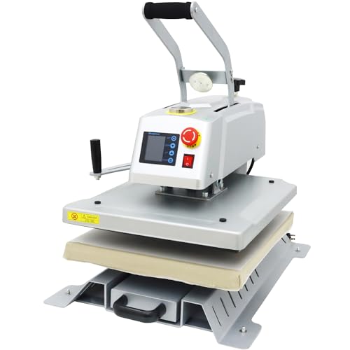 Prensa térmica semi automática 16x20" con pantalla táctil