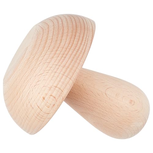 BENECREAT BurlyWood - Herramienta de arcilla de cerámica de 10 cm, con mango intercambiable para manualidades, cuencos, platos, prensas, moldes, manualidades, 11,5 cm de largo