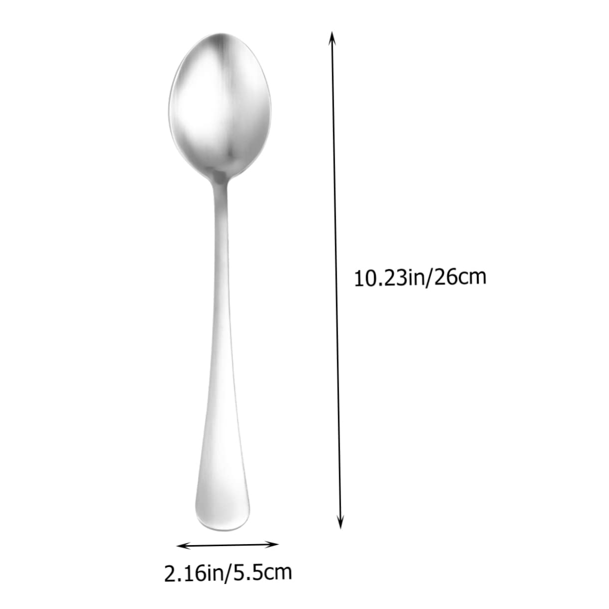 NAMOARLY 2pcs Silver Stainless Steel Tableware Flatware for Western Dish Western Dish Fork Spoon Stainless Steel Stainless Steel Flatware