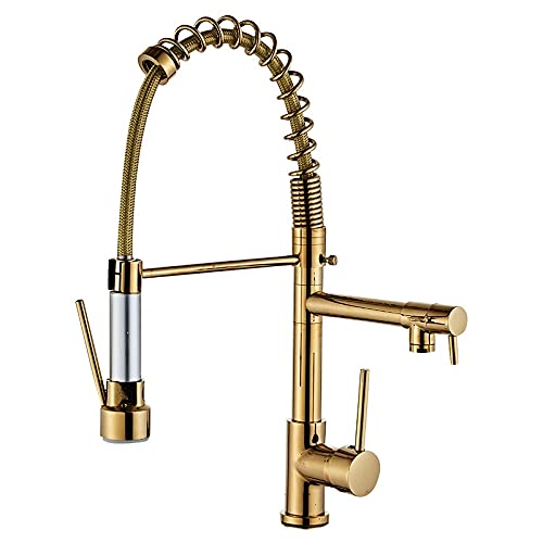 Robinet de cuisine doré purificateur à 3 voies pour une eau saine au quotidien