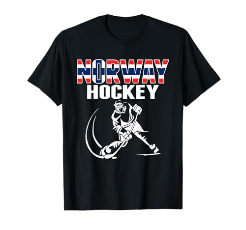 Norway Ice Hockey Fans Jersey Support Norwegian Hockey Team T-Shirt