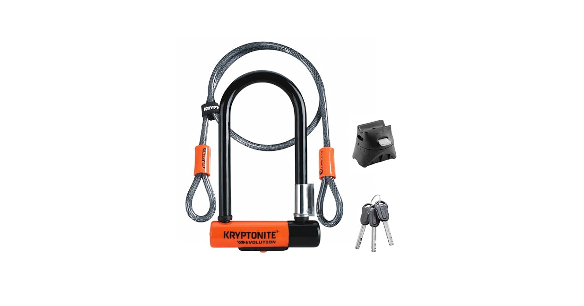 アクセサリー kryptonite evolution mini-7 Kryptonite Evolution Mini 7/4ft - Recycled Cycles