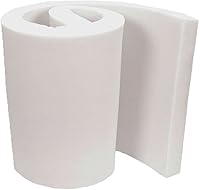 Vista 3 de Mybecca Lámina de cojín de espuma para tapicería de alta densidad, 1 pulgada de alto x 24 pulgadas de ancho x 72 pulgadas de largo