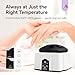 SAVILAND Nail Soaking Bowl: Nail Soaking Bowl & Acetone Nail Polish Remover Gel Nail Polish Remover Machine Gel Polish Removal Electric Soak off Bowl Gel Polish Remover with Cuticle Oil Salon Home