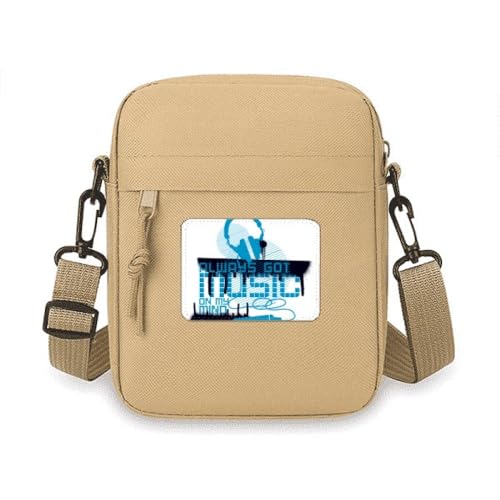 Sac à bandoulière bleu pour téléphone portable portable et léger au quotidien