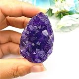 Welcome to my store！ Uruguay Amethyst Cluster Egg Crystal Cluster Stone Decorations Home Decor