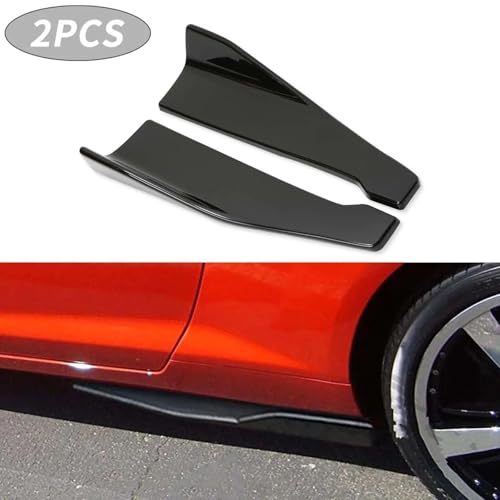 Faldón lateral universal para parachoques alerón protector divisor coche 48cm 2