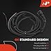 A-Premium Wire Harness for Front ABS Wheel Speed Sensor Compatible with Volkswagen Models - Jetta 1999-2005, Golf 1999-2006, Beetle 1998-2010, GTI 2006-2007 - Without Sensor