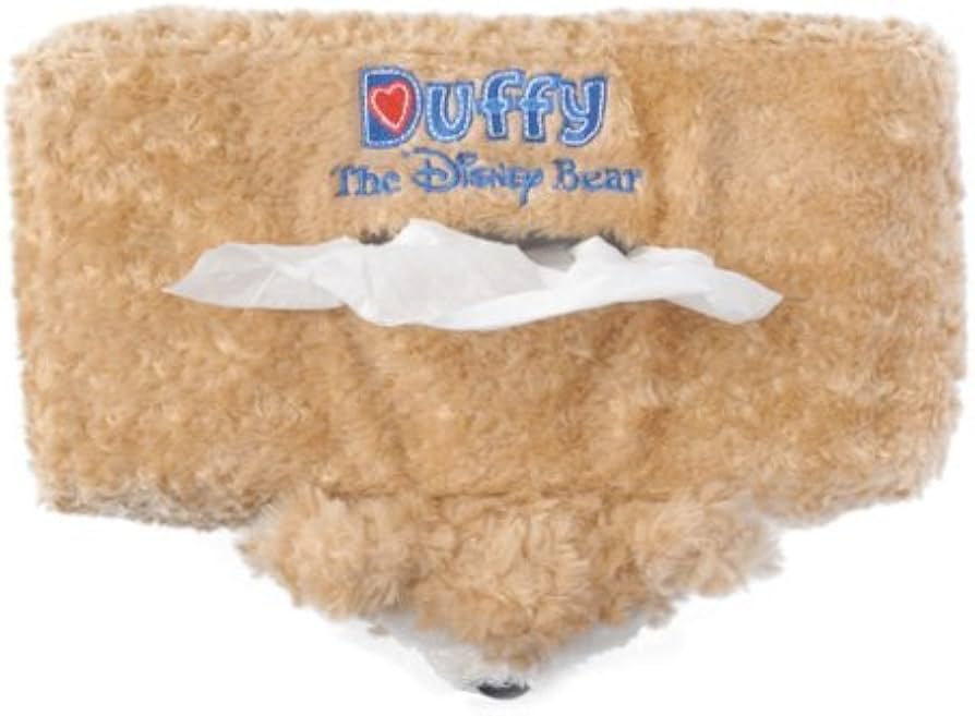 Amazon.co.jp: ダッフィー ティッシュボックスカバー もこもこ