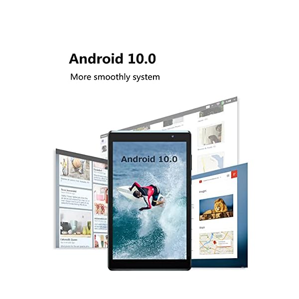 Tablets-Android-Tablet-8-inch-2GB-RAM-32GB-Storage-Quad-Core-Processor-Android-100-PC-Tab-Silver COOPERS Tablets, Android Tablet 8 inch 2GB RAM, 32GB Storage Quad-Core Processor Android 10.0 PC Tab (Silver)