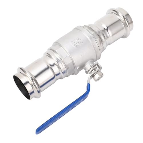 Válvula de bola Walfront de acero inoxidable de 2 pulgadas DN50 WOG para agua y aceite 3